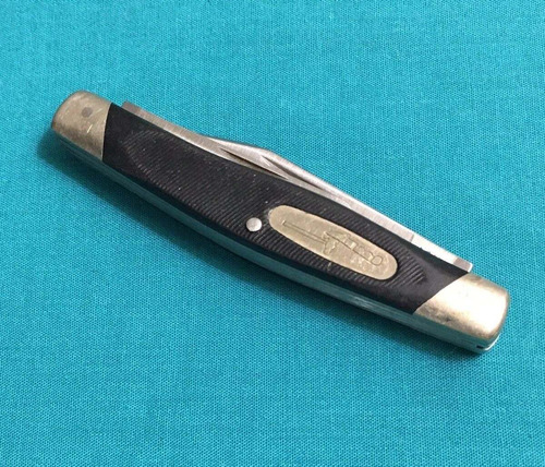 Canivete Vintage Buck 310 Usa -1999 Black Whittler 3 Lâminas