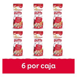 Happy Baby Puffs Cereal Orgánico De Fresa Y Betabel - 6 Pz