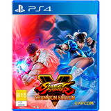 Street Fighter V  Champion Edition Capcom Ps4 Físico