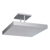 Plafon Luz Indireta 30x30 Sobrepor + Led 12w St3082