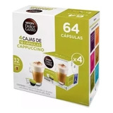 Nescafé Dolce Gusto, 64 Cápsulas Sabor Cappuccino