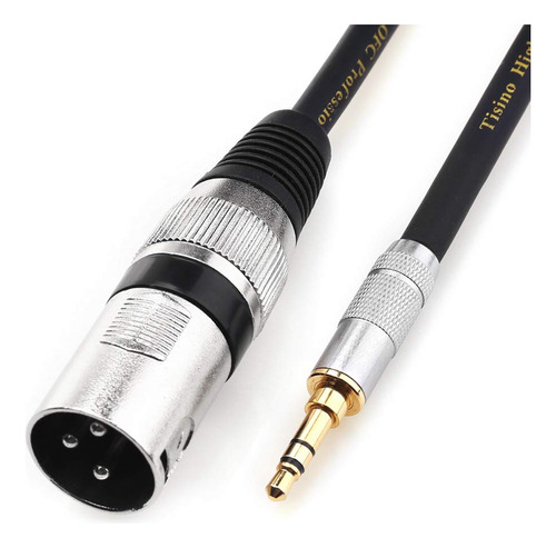 Tisino Cable De 0.138 In A Xlr Desequilibrado Mini Jack De 1