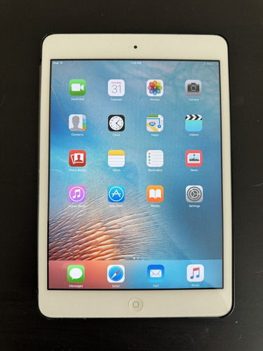 iPad Mini 1 De 16gb Blanco Wifi Libre De Icloud Envíos 