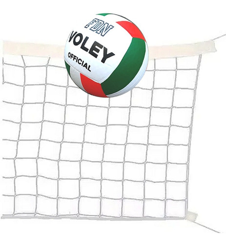 Red Voley 5mt X 1mt + Pelota Voleibol Gajos Juego  Cancha P