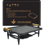 Chapa Ferro Fundido Retangular 300x250mm Rechaud Venâncio