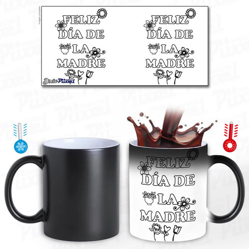 Taza Magica Regalo Para Mamá Personalizada Modelo 2