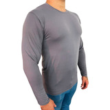 Camisa Térmica Poliamida Segunda Pele Proteção Solar Unissex