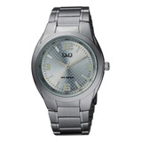 Qb52j204y - Reloj Q&q P/m Acero Hombre