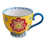 Taza Mug Estampado 17 Porcelana Pintada A Mano