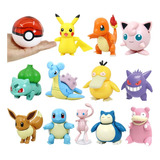 Figura Armable Pokémon Original 6-11 Cm Modelos Con Pokebola