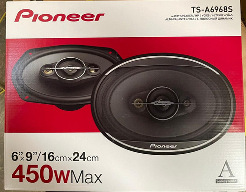 Bocinas Pioneer Ts-a6968s 6x9 Pulgadas 4 Vias 450w  Max 