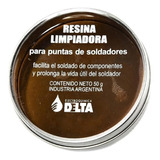 Resina Limpiadora Soldador Delta 50 Gr Limpia Punta Soldador