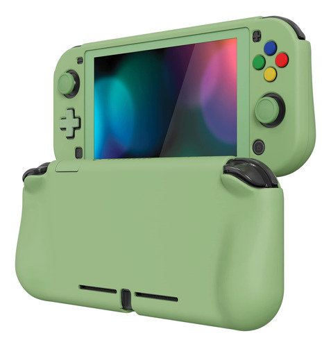 Funda Protectora Para Nintendo Switch Lite Color Verde Match