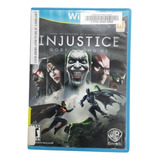 Injustice: Gods Among Us Juego Original Nintendo Wiiu