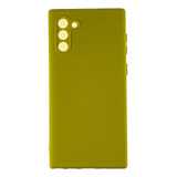 Case Capa Emborrachada Veludo Para Samsung Galaxy Note 10