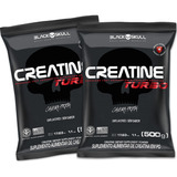 Creatine Turbo Black Skull - Total 1kg + Promoção Imperdível