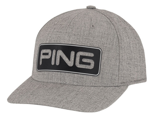 Boné Ping Golf Tour Classic Snapback Hat 2023 - Cinza/preto
