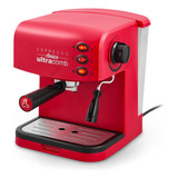 Cafetera Expresso Ultracomb Ce6108 Roja 15 Bares Y Espumador