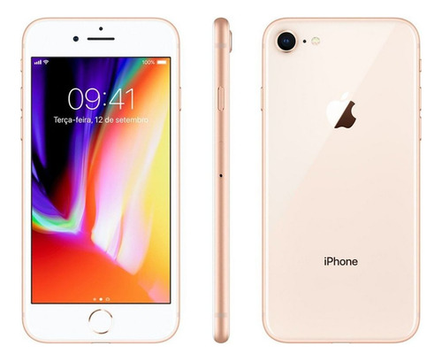  iPhone 8 64 Gb Dourado A1863