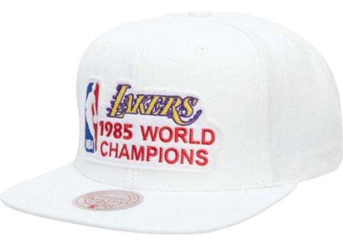 Gorra Mitchell & Ness Los Angeles Lakers 1985worl Champions 