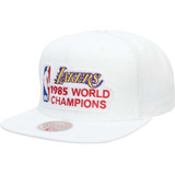 Gorra Mitchell & Ness Los Angeles Lakers 1985worl Champions 