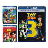 Toy Story Trilogia Paquete Peliculas 1  2  3  Blu-ray 3d