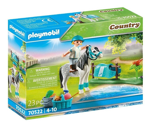 Playmobil Country 70522 Pony Coleccionabe Clasico Caballo