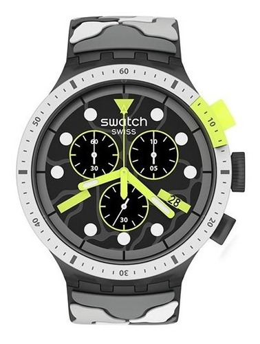 Reloj Swatch Big Bold Escape Artic Cronografo