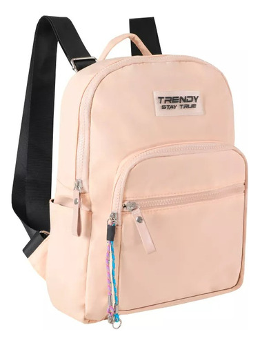 Mochila Cartera Trendy Liviana Bolso Anti Robo Nylon Urbano