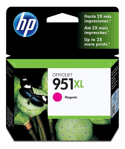 Cartucho Hp 951xl Magenta, 1500 Páginas