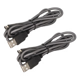 Cable De Carga Usb Para 3ds, 2 Unidades, Cable De Carga De 5