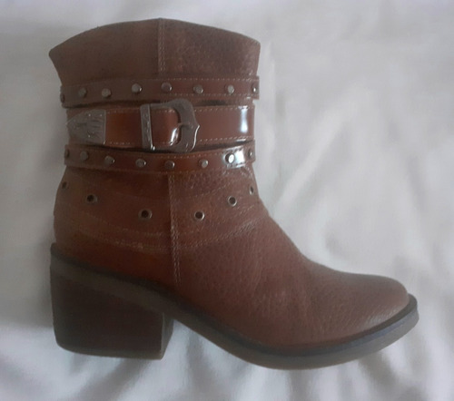 Botas Texanas Zuca Cuero Vacuno Talle 36 Mujer 