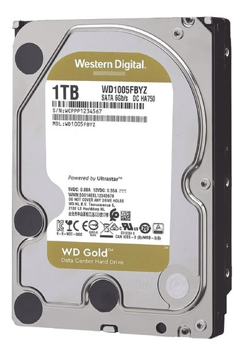 Disco Duro Gold De 1tb , 7200 Rpm