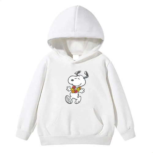 Sudadera Con Capucha Snoopy Para Niños, Talla Completa, Suav