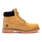 Bota Coturno Timberland Yellow Classic Inch Couro Sola Latex