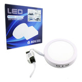 Luminaria Led 12 Watt, Panel Sobrepuesto, Luz Fria