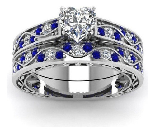 Anel De Noiva De Casamento Brilliant Moissanite Eternal Prom