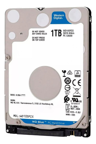 Disco Duro Interno Western Digital  Wd10spzx 1tb Azul