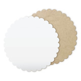 Cake Board Para Bolo Confeitaria Mdf 3mm Ondulado 32cm 10 Un