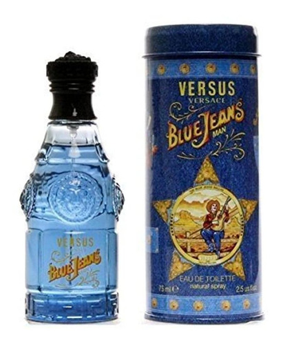 Versace  versus Jeans Azul Agua De Colonia Para Mujer En Sp