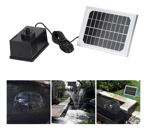 Bomba De Agua Solar Para Estanque, Fuente, 1.8 W, 9 V, Sin E