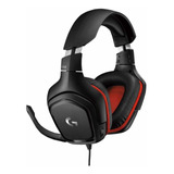 Audífonos Diadema Para Gaming - Negro/rojo Logitech G G233