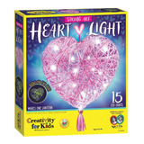 Creativity For Kids String Art Heart Light Crea Una Cadena E