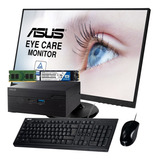 Mini Pc Asus Pn41 N4500 250gb 8gb Monitor Teclado Mouse
