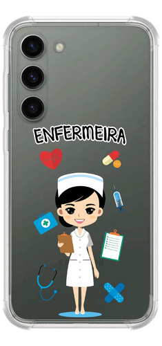 Capinha Compativel Modelos Galaxy Enfermeira 0538