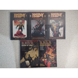 Hellboy E O D.p.d.p Lote Ed. Mythos Capa Dura Lacrados Hq 