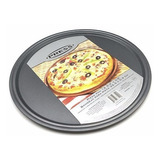 Bandeja Molde Redonda Para Pizza 32.5 X 0.9 Cm Press Color Gris
