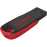 Pendrive Sandisk 16gb Cruzer Blade 2.0 Usb Flash Driver