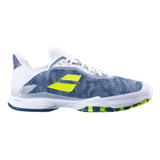 Zapatilla Babolat Hombre Jet Tere Clay White/dark Blue