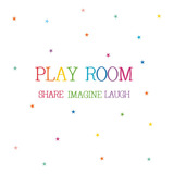 Pegatinas De Pared Con Texto En Color Q Play Room English Ru